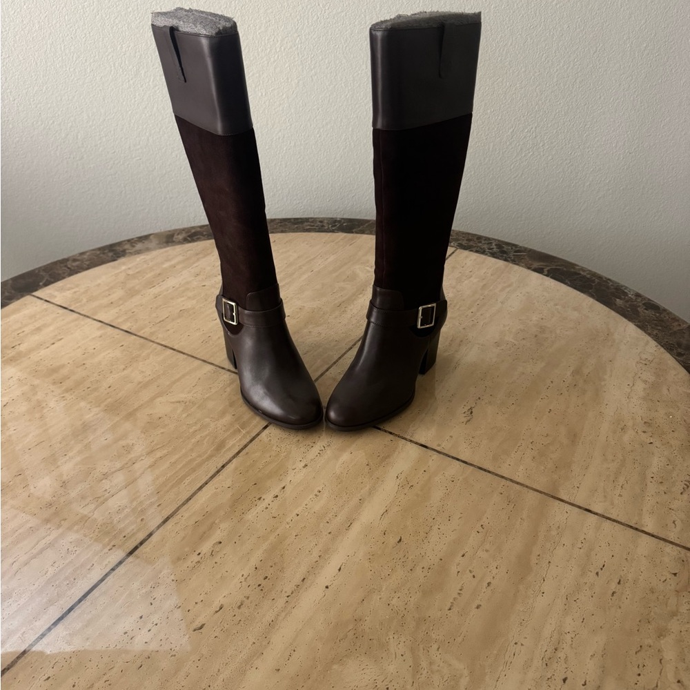 Giani Bernini Chocolate Heeled Boots